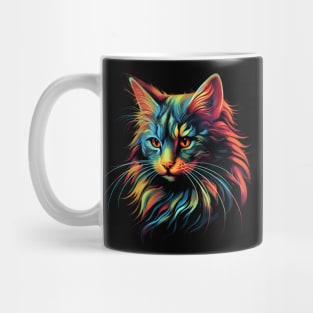 Neon Kitty #6 Mug